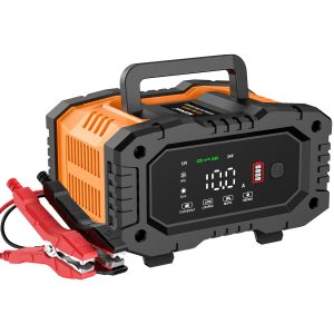 Chargeur batterie bateau étanche 10A 12V 24V LiFePO4