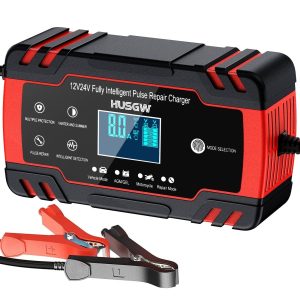 Chargeur batterie bateau intelligent 12V 24V 8A AGM Gel