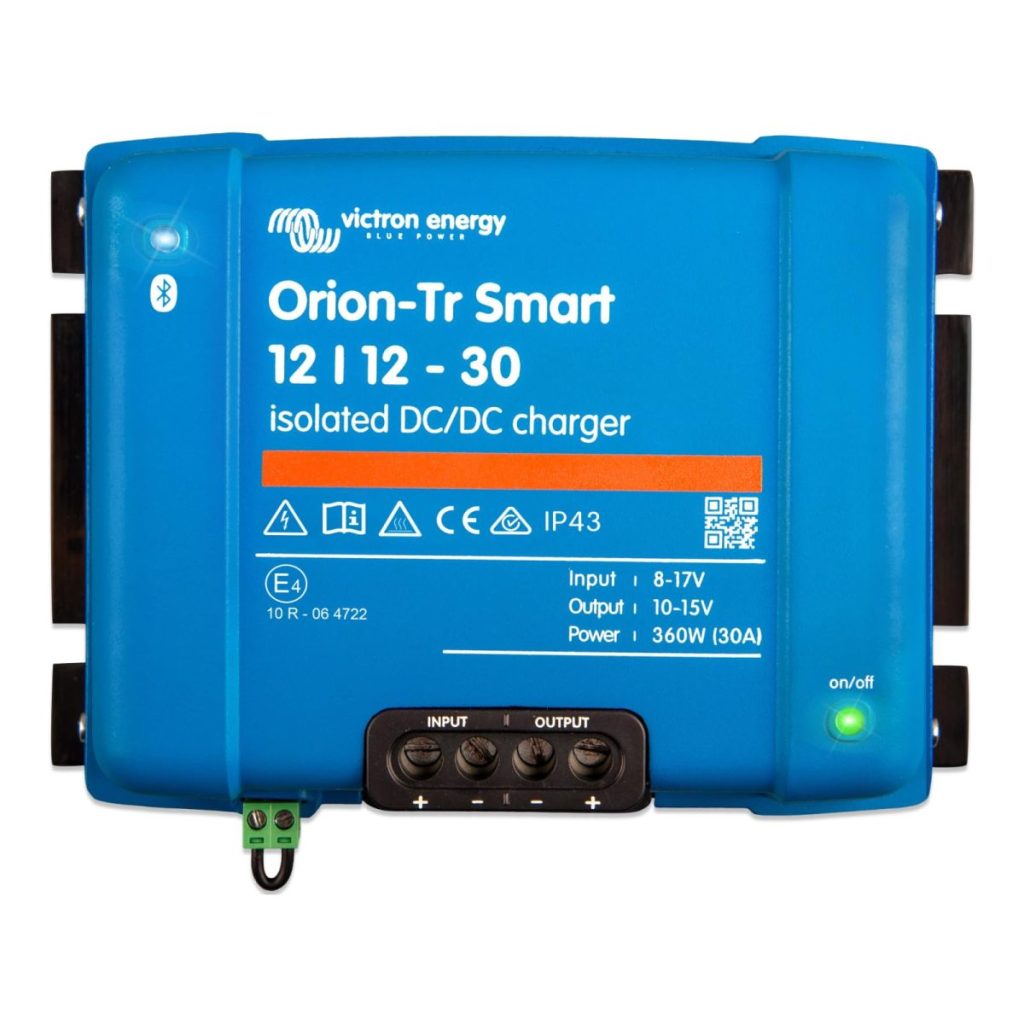 Chargeur batterie camping-car Victron Orion-TR Smart 12 12 30A