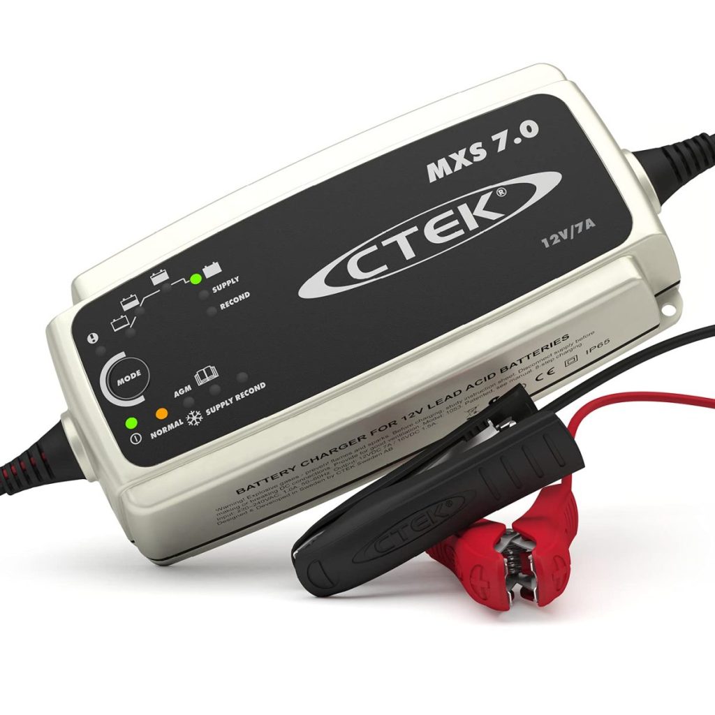 Chargeur batterie cellule camping-car CTEK MXS 7.0