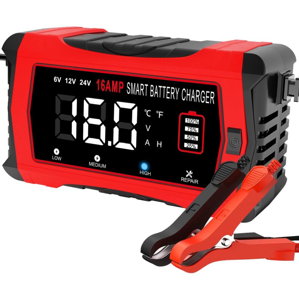 Chargeur batterie HTRC 16A 6V 12V 24V