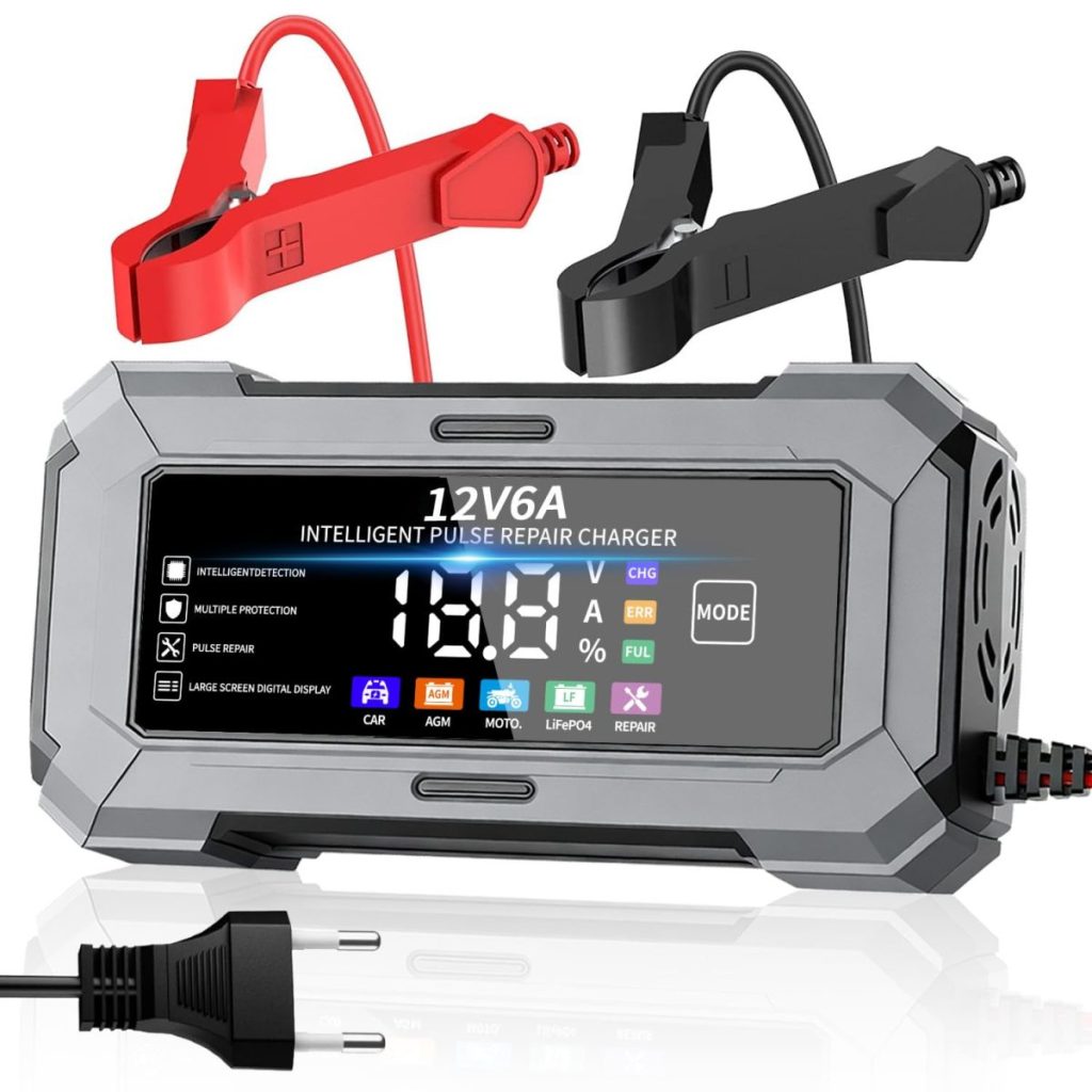 Chargeur batterie moto TANYO 6A LiFePO4