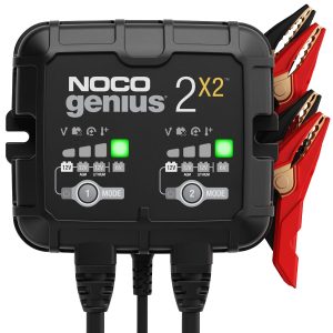 Chargeur batterie tracteur tondeuse NOCO GENIUS2X2