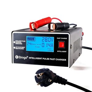 Chargeur batterie voiture 12V 24V 10A 250W intelligent