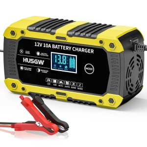 Chargeur pour batterie lithium 12V 10A LiFePO4 LCD