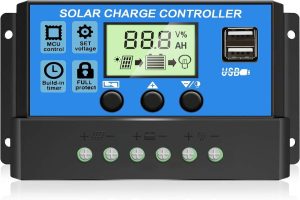 Chargeur solaire batterie Depvko 30A PWM 12V 24V